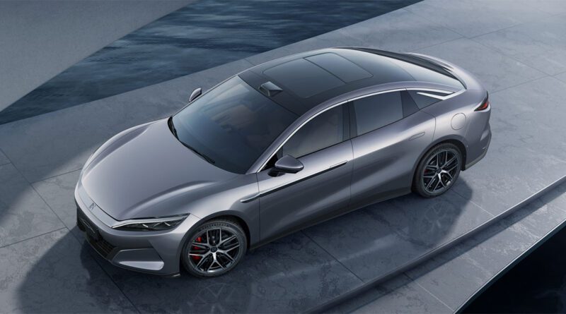 byd han L which supports megawatt charging