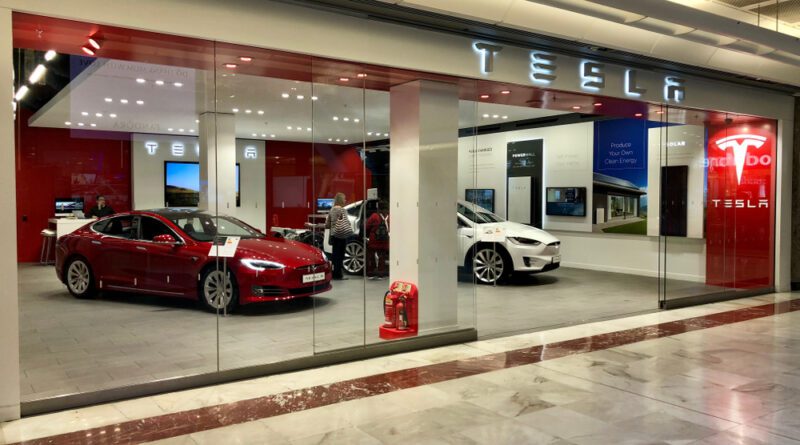 tesla showroom brent cross london
