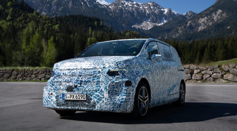 Mercedes-Benz VLE Development Drive Stuttgart-Rome