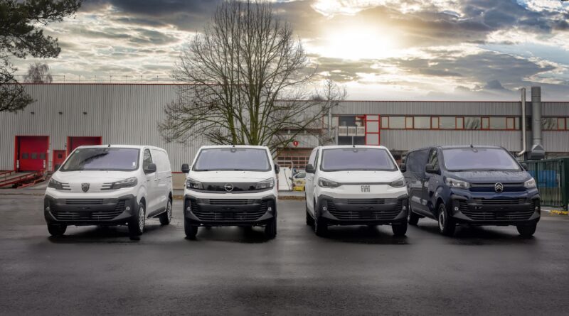 Stellantis Pro One hydrogen fuel cell vans