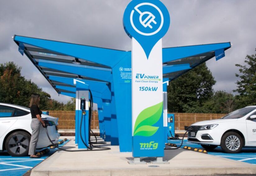 MFG EV Power charging hub