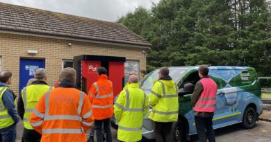TUAL and Scottish Water successfully trialled the PowerUp off-grid rapid charger at Moffat Water Works