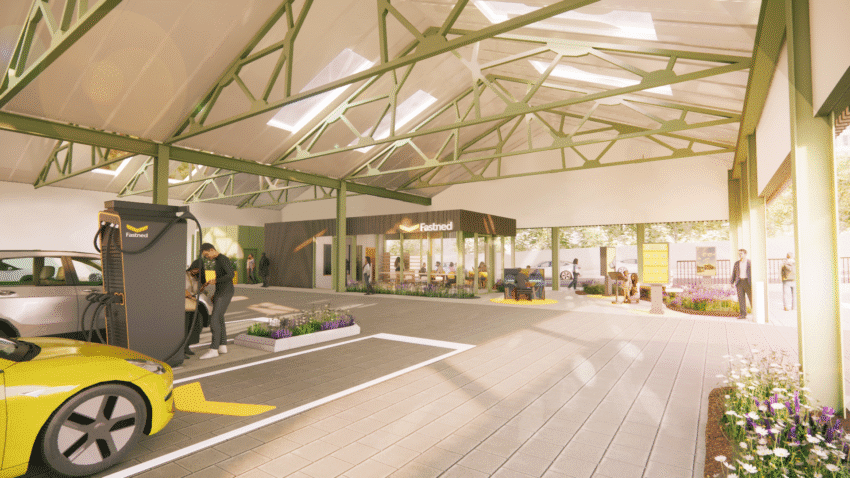 fastned indoor charging hub aberdeen concept image