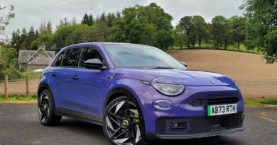 Abarth 600e Scorpionissima review main image