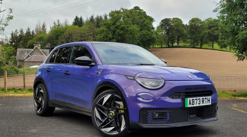 Abarth 600e Scorpionissima review main image