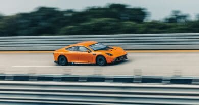 Mercedes-AMG GT XX setting new ev distance record at Nardo circuit