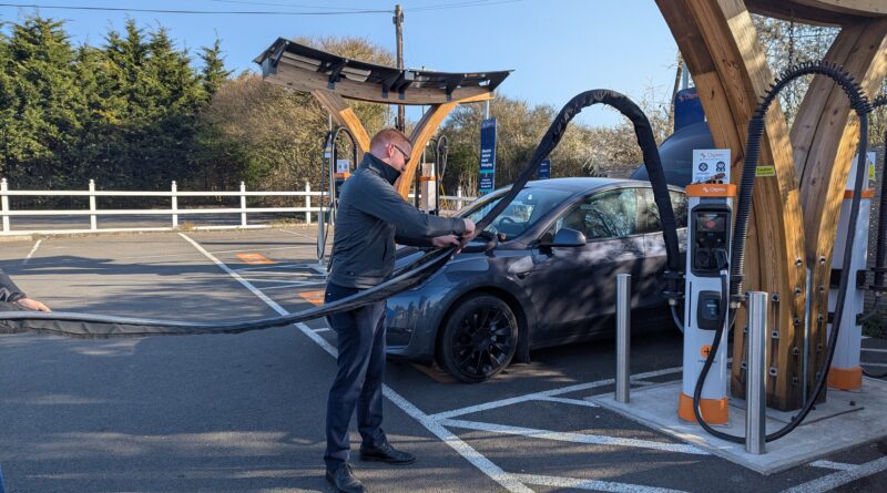 kempower demonstration of forensic system to catch charging cable theives