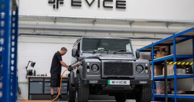 Twisted electric defender prototype developed with Evice Technologies