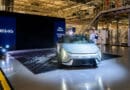 Marc Hedrich, President and CEO, Kia Europe with new Kia EV4