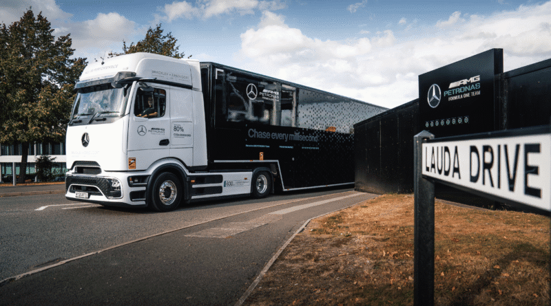 Mercedes-eActros-600-F1-team