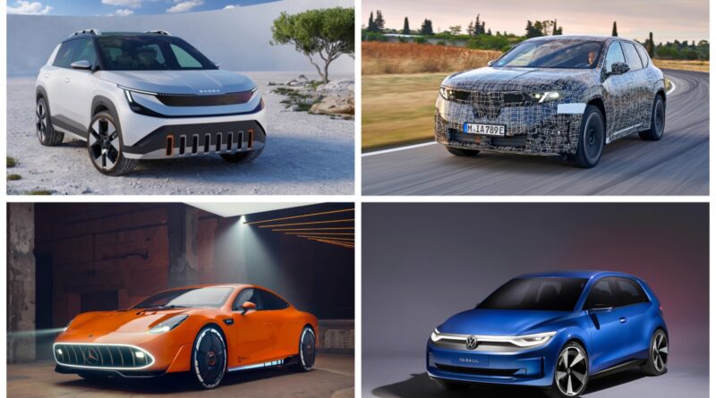 munich motor show evs inlcuding Skoda Epiq VW ID2 mercedes-amg GT XX BMW ix3