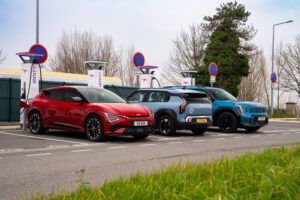 ev charging speeds explained illustrated with kia evs at ultra-rapid charger