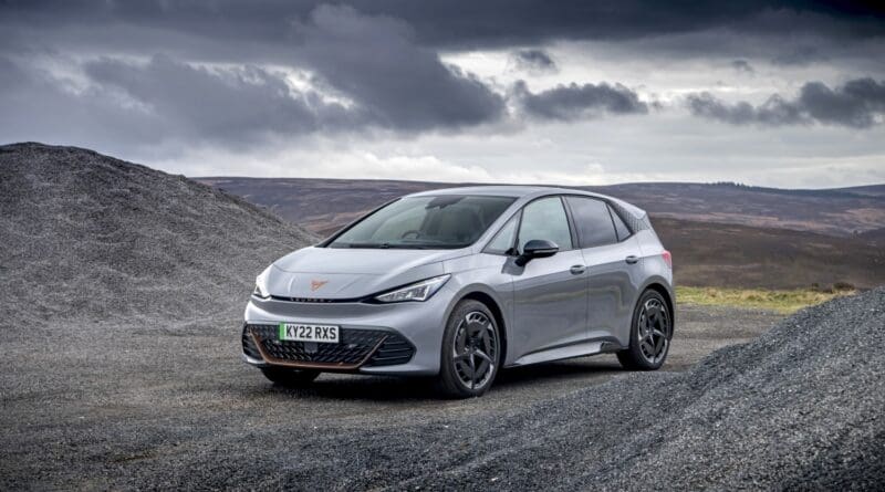 cupra born to illustrate new uk electric car grant cap