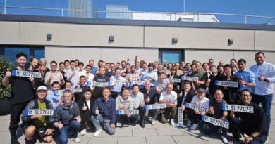Xiaomi staff at new Munich R&D centre