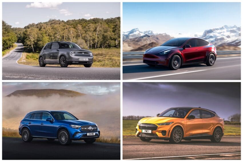 ev depreciation winners and losers honda e mercedes eqc tesla model y ford mustang mach-e