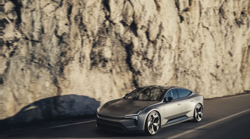 polestar 5 driving image