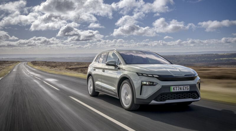 Skoda Elroq UK review driving image
