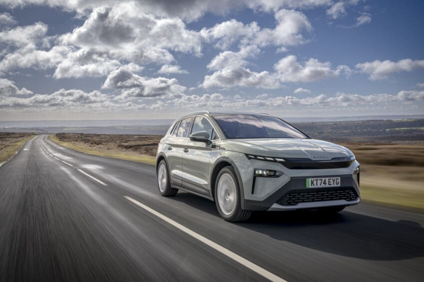 Skoda Elroq UK review driving image