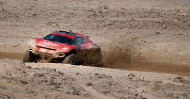 Fraser McConnell and Laia Sanz delivered for the ACCIONA | Sainz XE Team in Qiddiya City, Saudi Arabia, topping Qualifying for Race 1 of the 2025 Desert X Prix after edging Kristoffersson Motorsport on countback.