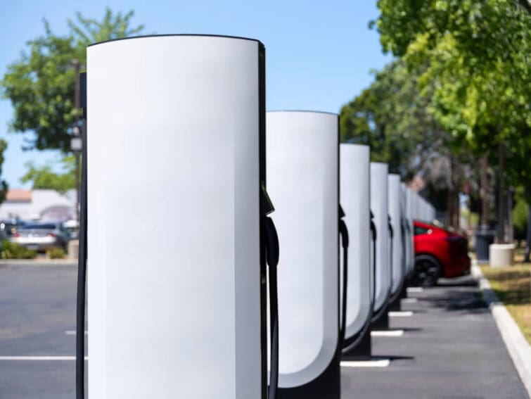 Tesla Supercharger for Business devices