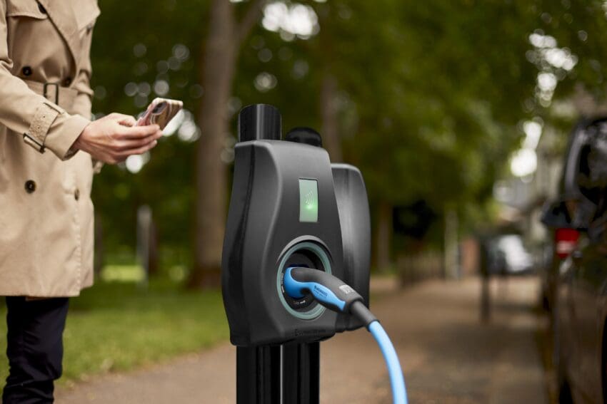 connected kerb named UKs best on-street charging network