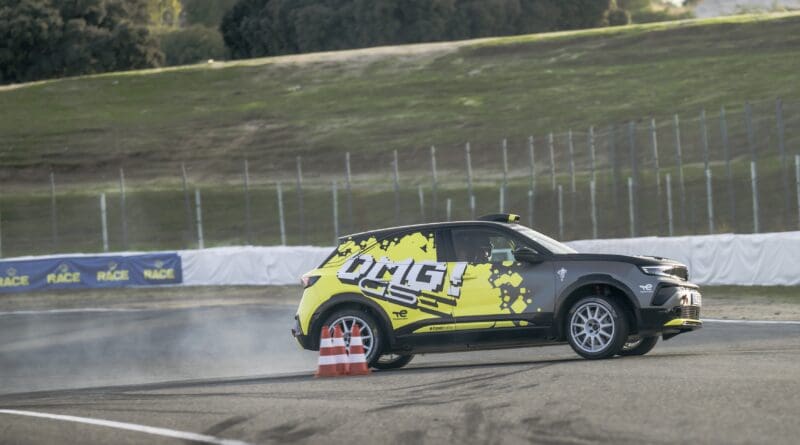 vauxhall mokka gse rally car