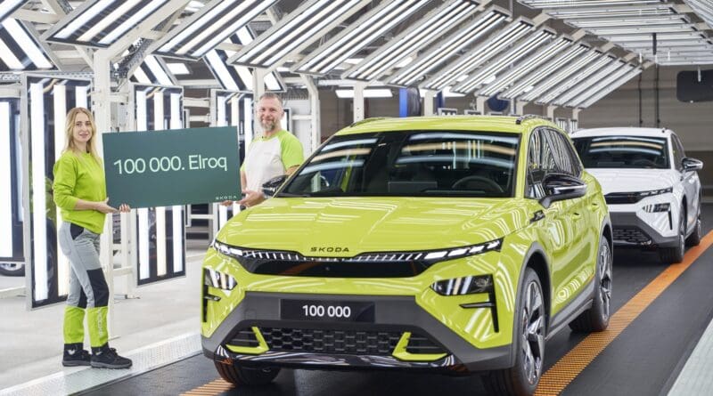 100,000th Skoda Elroq