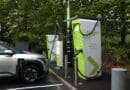 Allego ultra-rapid charging site in Westbury, Wiltshire
