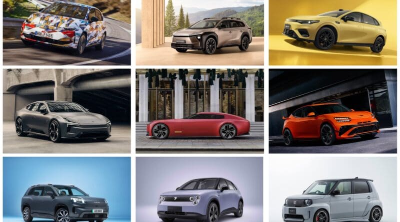 New electric cars 2026