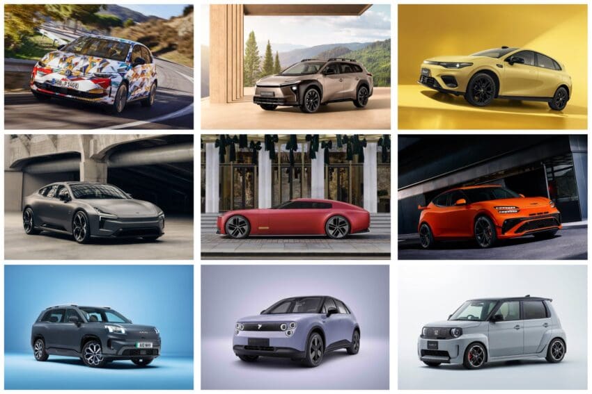 New electric cars 2026