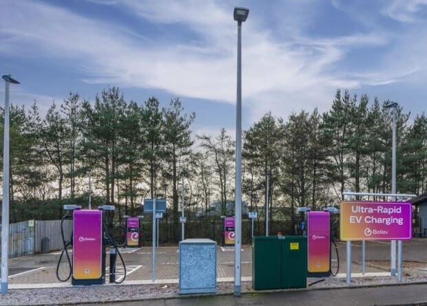 believ aberdeen charging hub