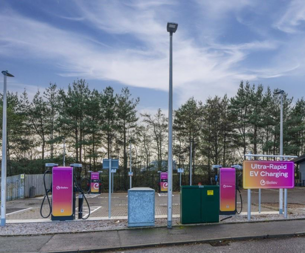 believ aberdeen charging hub