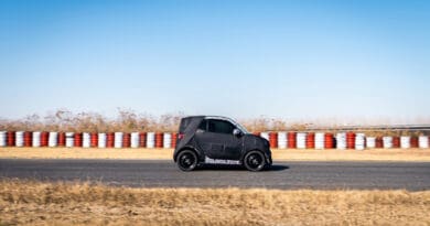 smart #2 testing in China