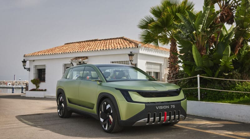 Skoda Vision 7S concept gives early indication of the Skoda Peaq design