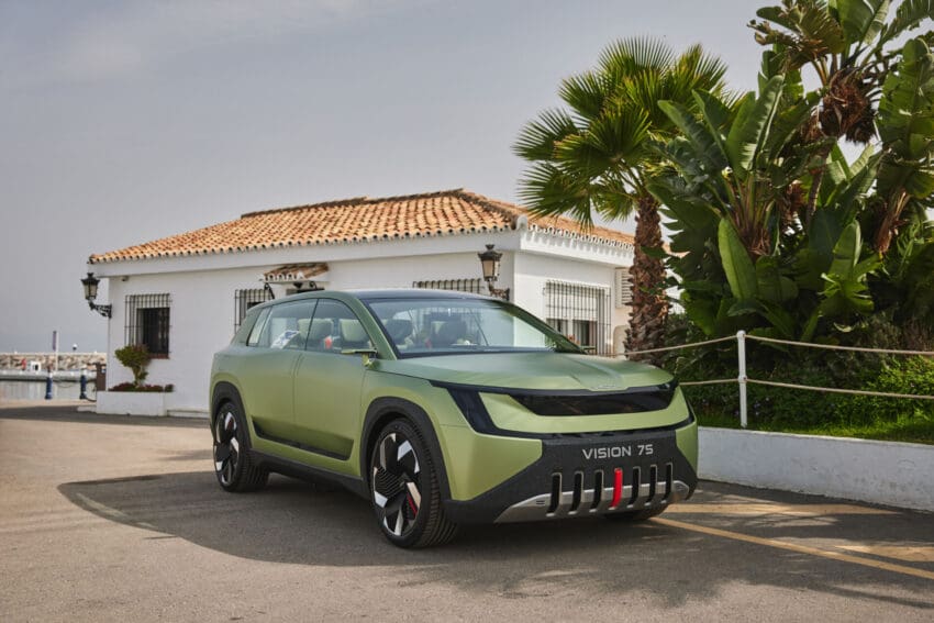 Skoda Vision 7S concept gives early indication of the Skoda Peaq design