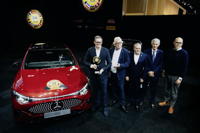 Mercedes CLA named European Car of the Year 2026