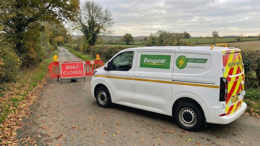 Europcar VW e-Transporter