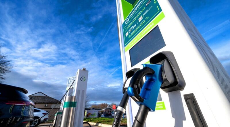 gridserve ultra-rapid EV charger