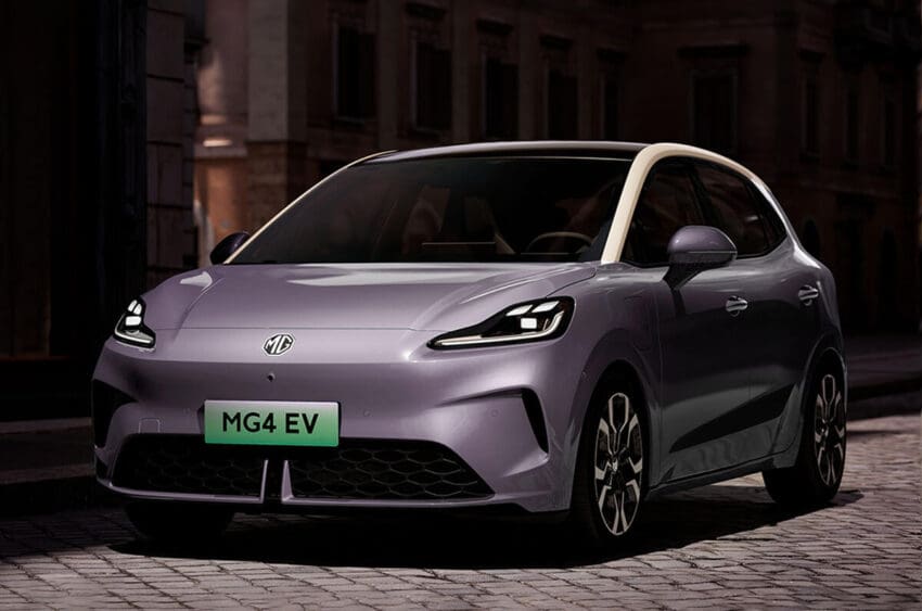 MG4 Urban appears to be based on the 2025 Chinese MG4