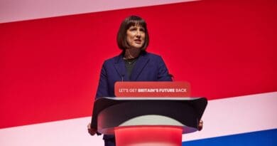 UK chancellor Rachel Reeves