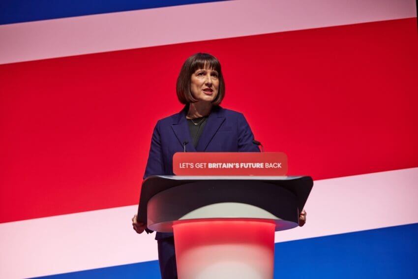UK chancellor Rachel Reeves